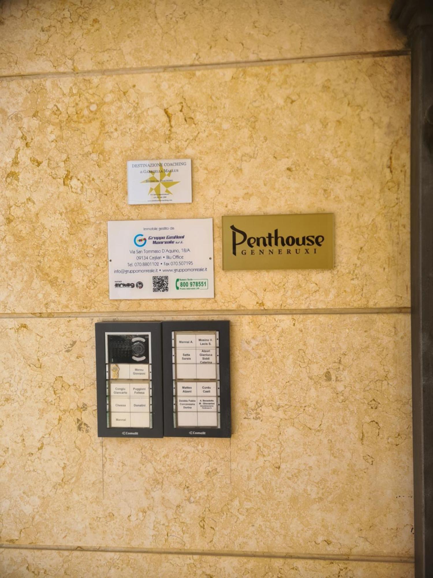 Penthouse genneruxi Hotel Cagliari Exterior foto